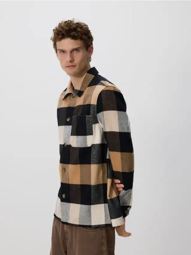 Camicia comfort fit a quadri Colore altro