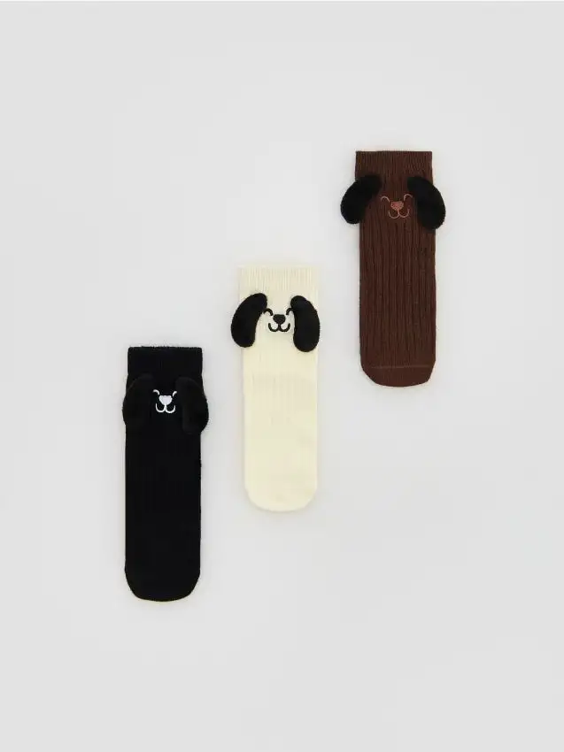 Calzini decorati Colore nero