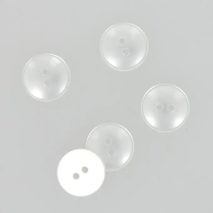 bottoni bianchi 18 mm