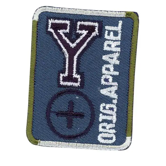 Scudetto lettere Y abbigliamento originale