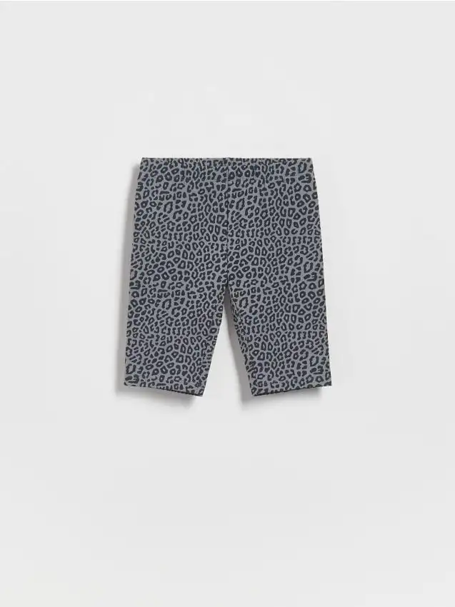 Pantaloncini ciclisti fantasia Colore grigio scuro