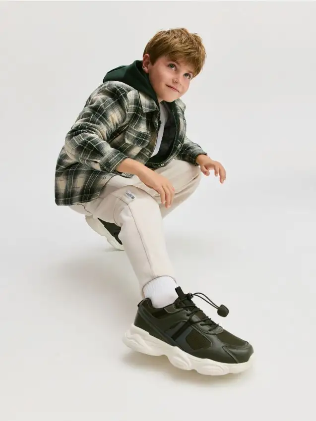 Sneakers sportive Colore verde