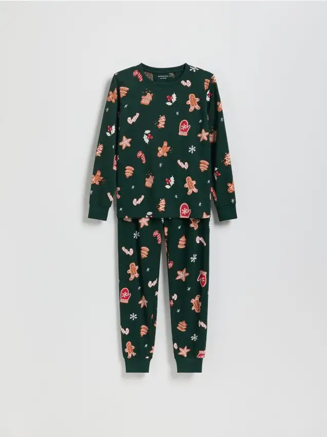 BOYS` PYJAMA Colore verde scuro