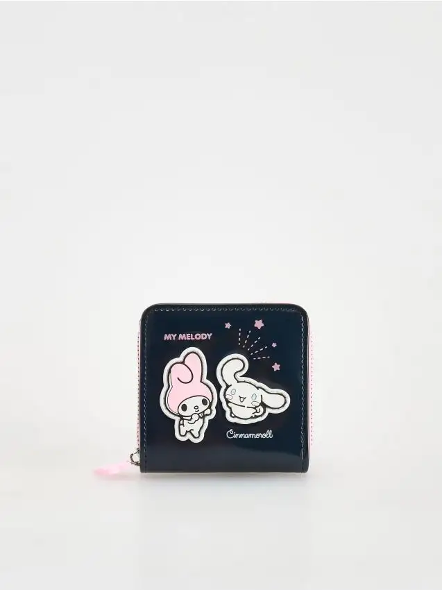 Portafoglio My Melody e Cinnamoroll Colore grigio scuro