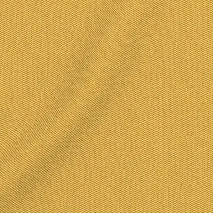 Tessuto twill di cotone Serena giallo senape
