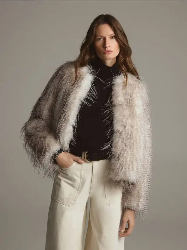 LADIES` OUTER JACKET Colore multicolore