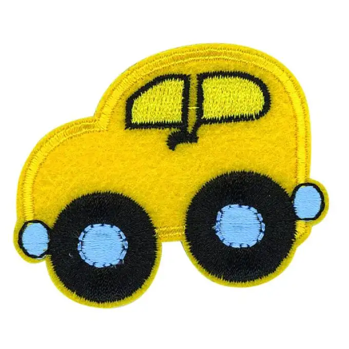 Scudetto auto gialla