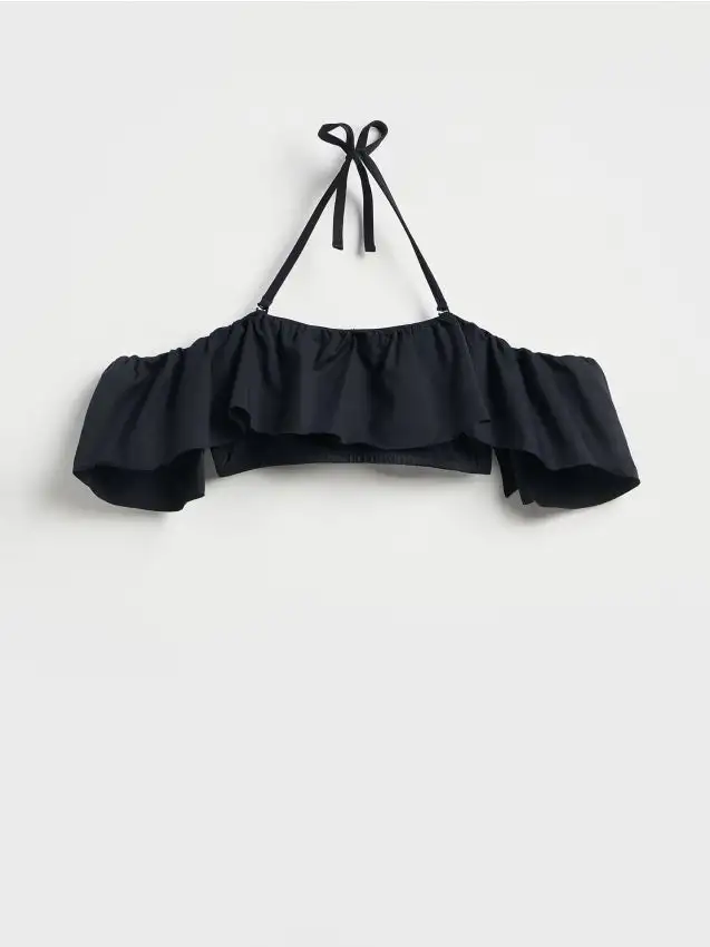 Top da spiaggia con protezione UV Colore nero