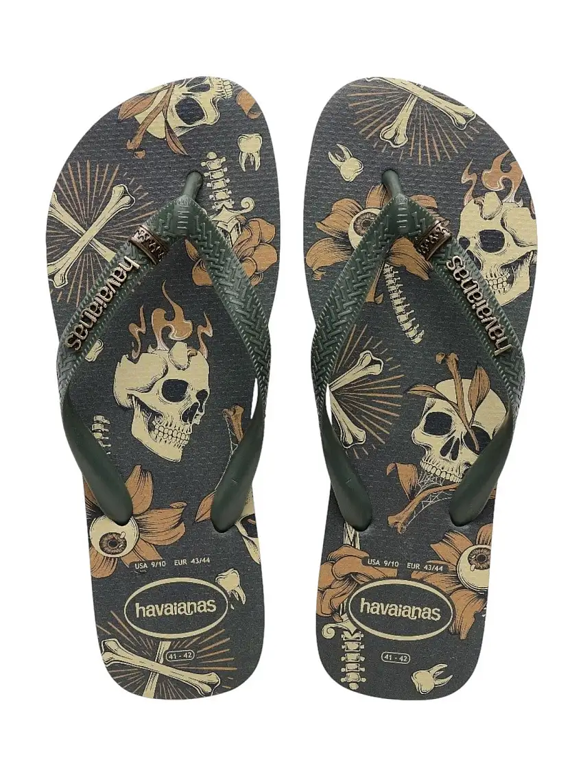 HAVAIANAS Men's Flip Flops Hav. Tribo 4144505.5983 Green