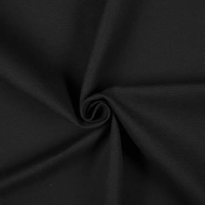 Tessuto cotone chino nero