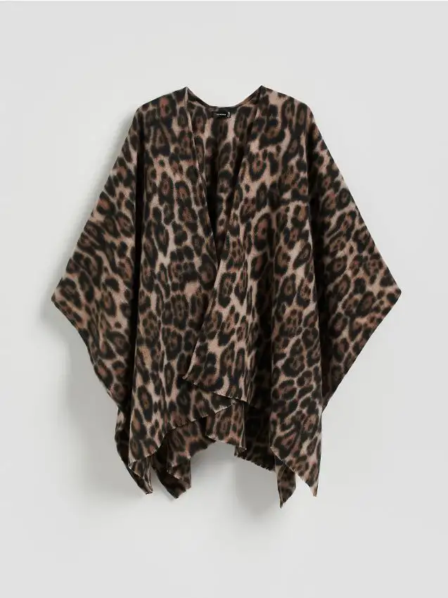 LADIES` PONCHO Colore multicolore