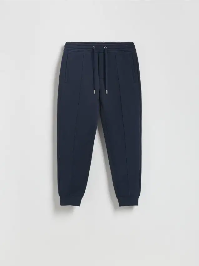 Pantaloni da tuta slim fit Colore blu scuro