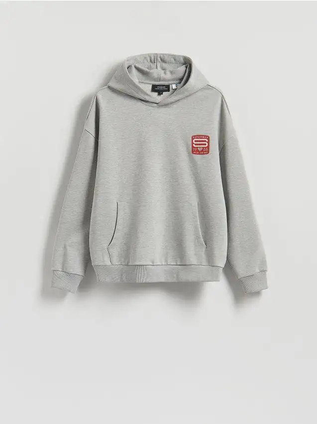 Kapuutsiga pusa SUPERMAN™ Colore grigio chiaro