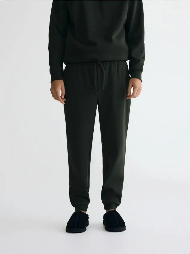 Pantaloni tuta regular fit Colore verde