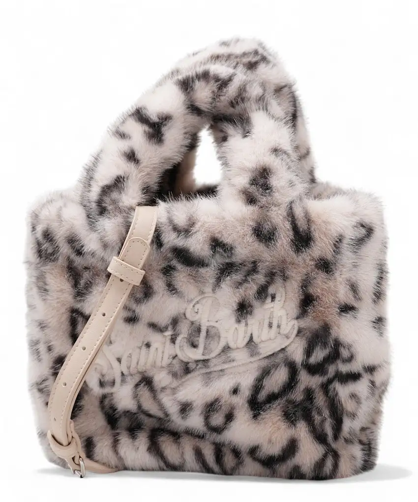 Borsa Leopardo Soft Fur - Vanity Mini