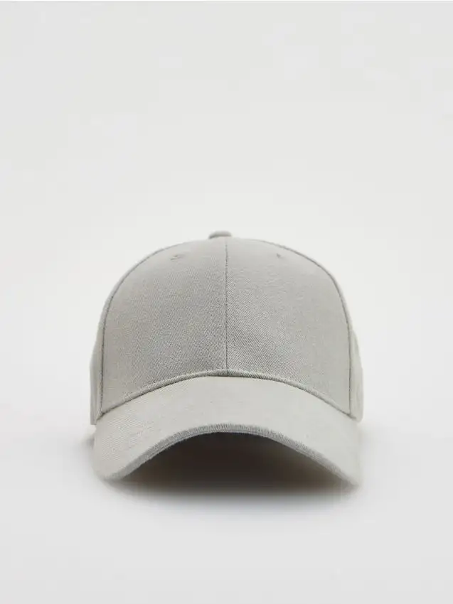 Cappello con visiera Colore turchese pallido