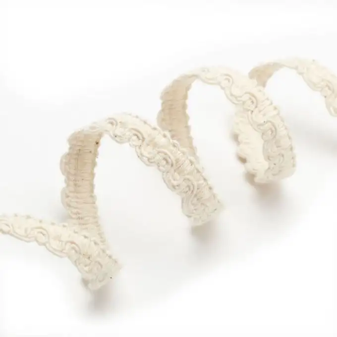 Galon effetto screpolato opaco crema