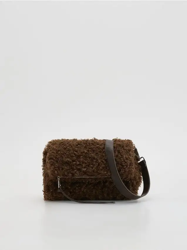 LADIES` HANDBAG Colore marrone scuro