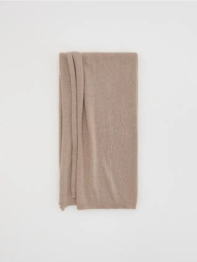 Sciarpa semplice Colore beige