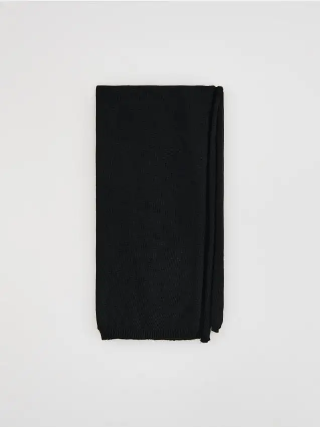 Sciarpa semplice Colore nero