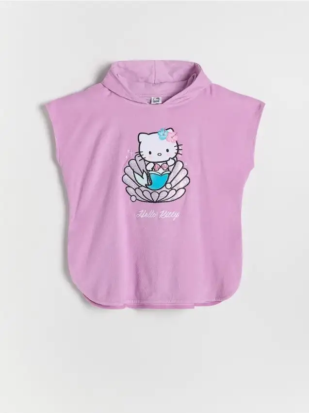 Asciugamano da spiaggia Hello Kitty Colore viola