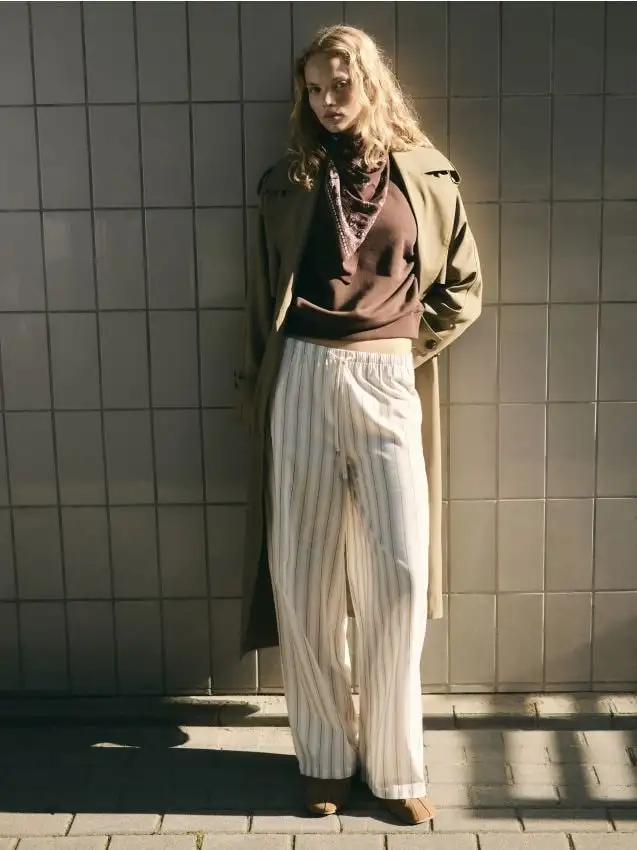 Maglione in cotone Colore marrone scuro