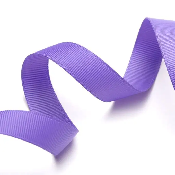Nastro gros grain lilla 16mm