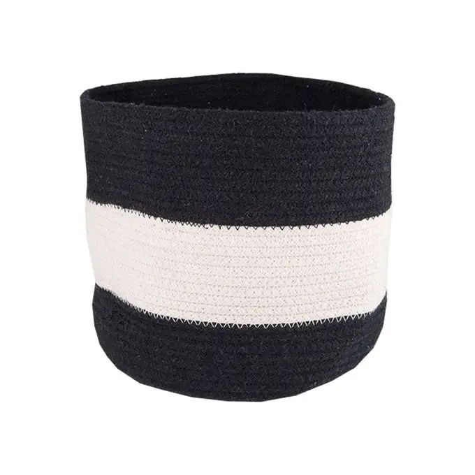 Paniera nera e bianca