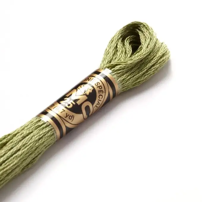 Filo mouliné da ricamo toni verdi COL 3364
