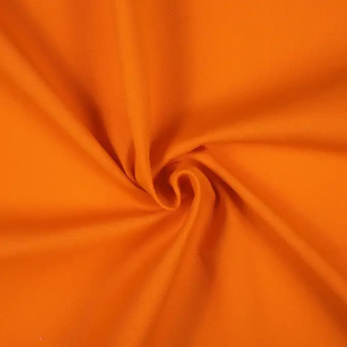 Tessuto cotone chino arancione