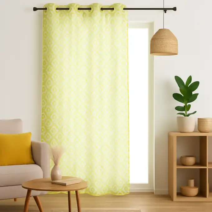 Tenda velo gialla sfera 140x240 cm