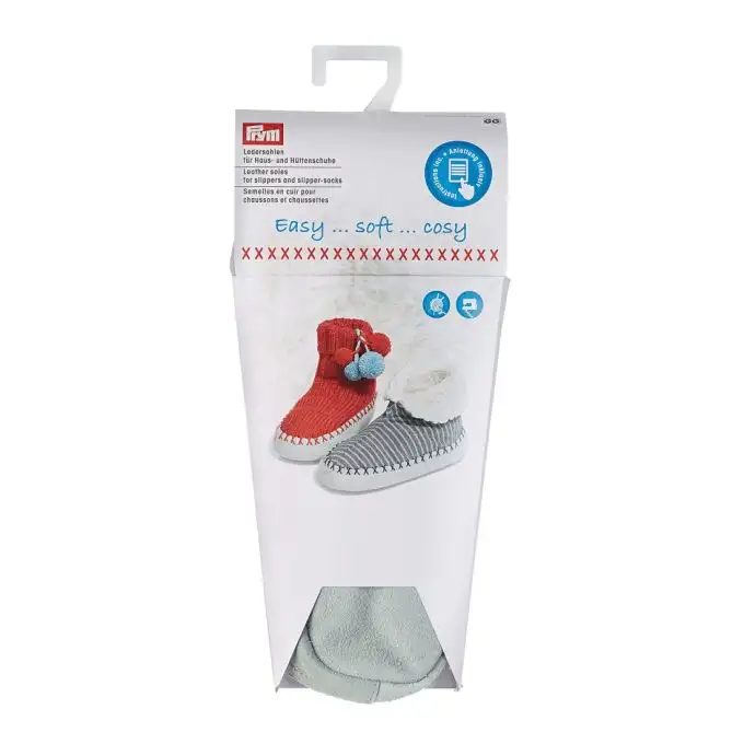 Solette in pelle pantofole 39-41