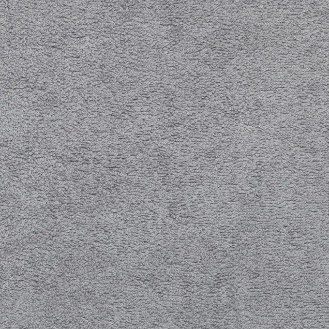 Tessuto spugna tinta unita coccole grigio