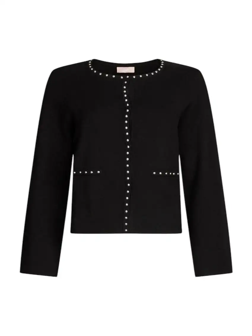 LIU JO WHITE Women's Jacket WA5384MS99E 22222 Black