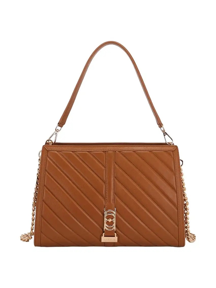 LA CARRIE Women's Bag Plumar 142P-TM-286-LEA CUO Brown