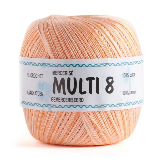 Gomitolo di filato per uncinetto Deco8 - Bayadere Giallo