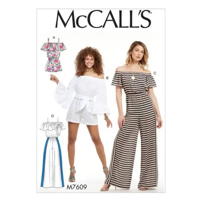 Modello tuta McCall's 7609