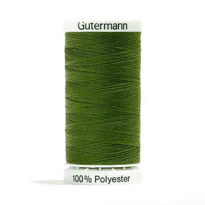 Bobina di filo poliestere Gütermann - Verde - COL 585