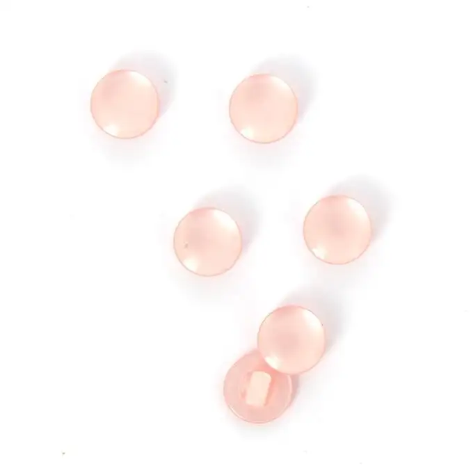 bottoni a coda rosa 11 mm