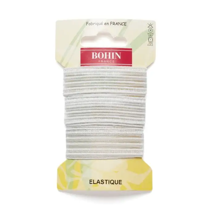 Elastico arricciante 20mm - Bianco