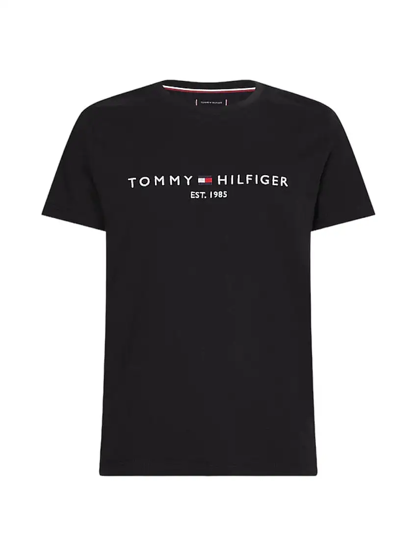TOMMY HILFIGER Men's T-Shirt and Polo MW0MW11465 BAS Black