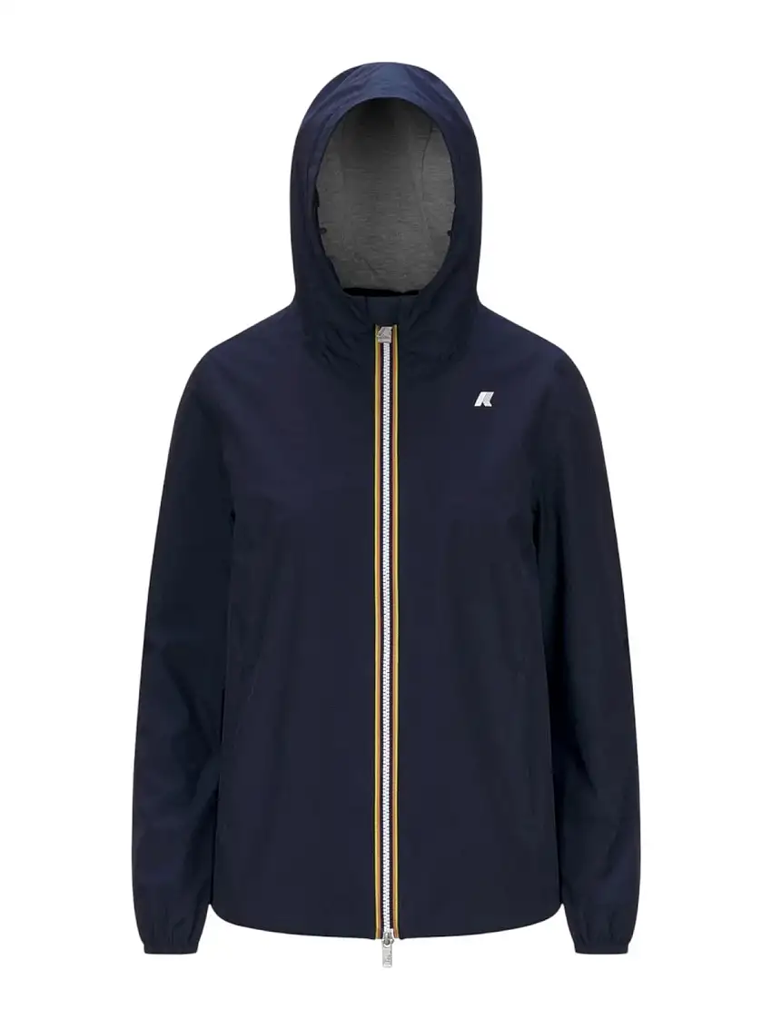 K-WAY Women's Jacket MARGUERITE STRETCH POLY JERSEY K8138PW K89 Blue