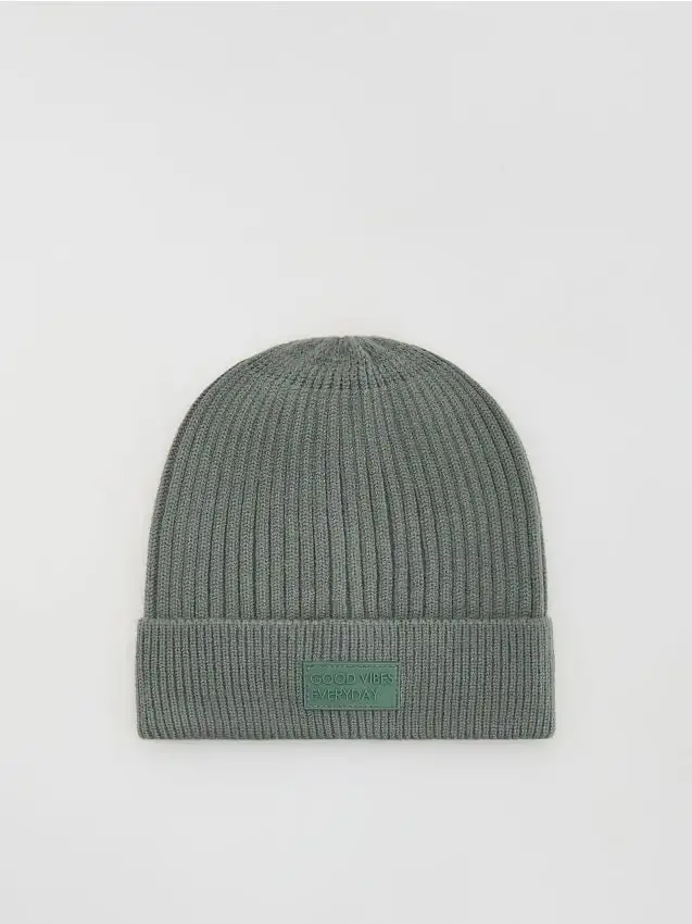 Berretto in viscosa Colore verde