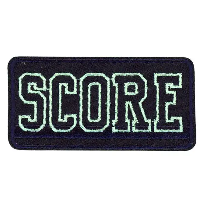 Scudetto punteggio nero