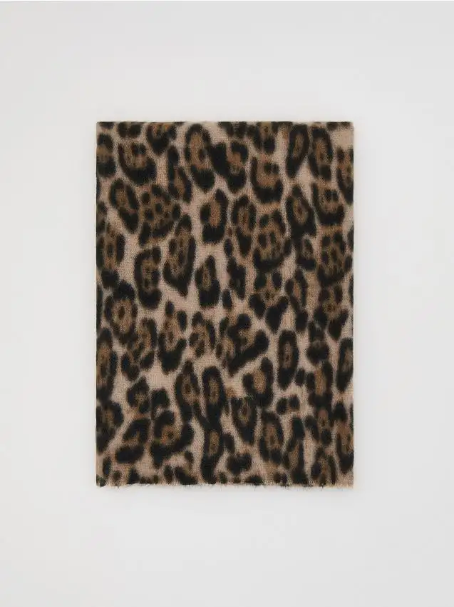 Sciarpa leopardata Colore multicolore