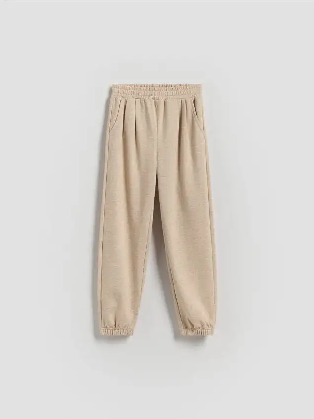 Pantaloni da tuta Colore beige