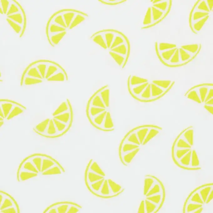 Tessuto viscosa limoni