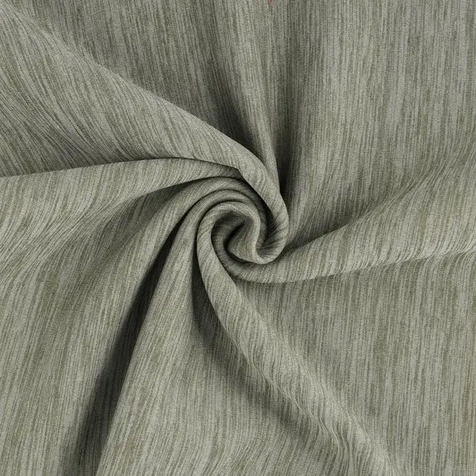 Tessuto sportivo pile traspirante cachi