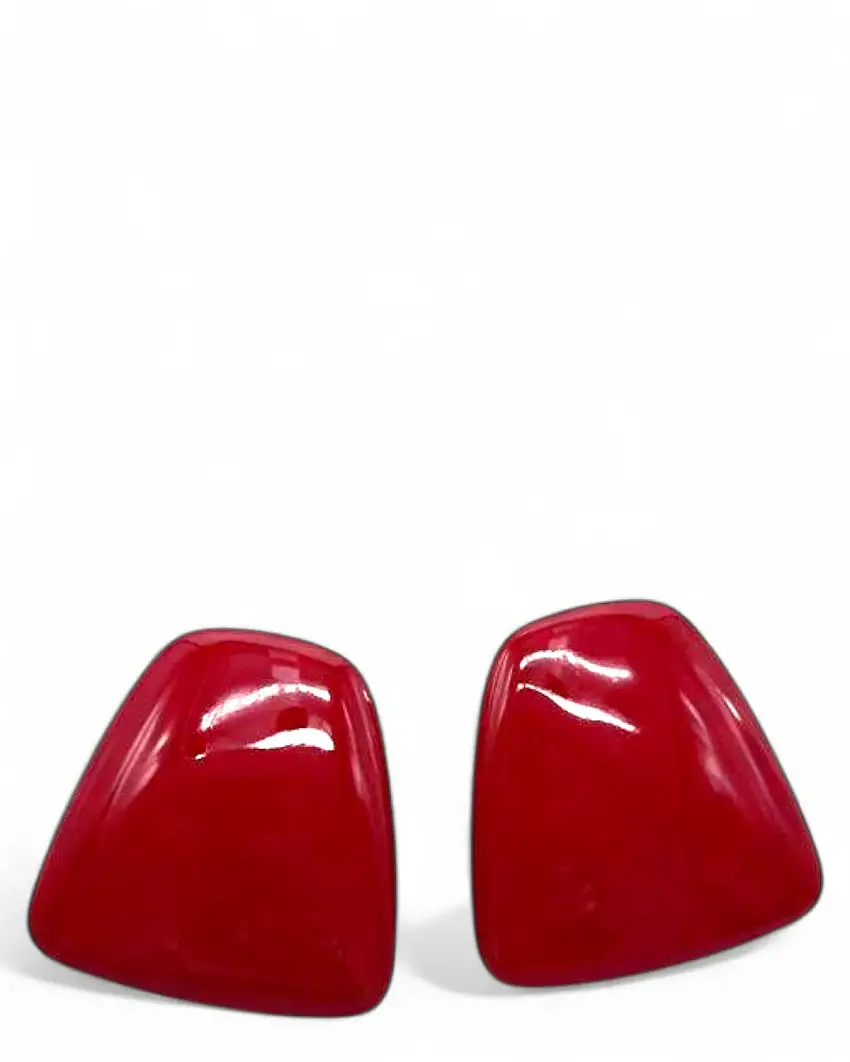 Orecchini a Trapezio in Resina | Accessorio Unico