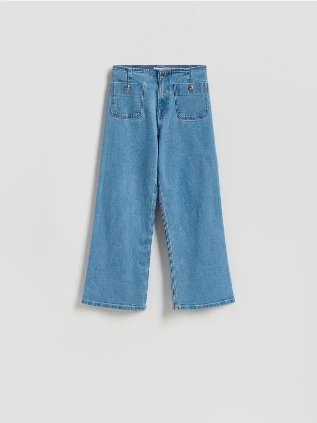 Jeans culotte Colore blu